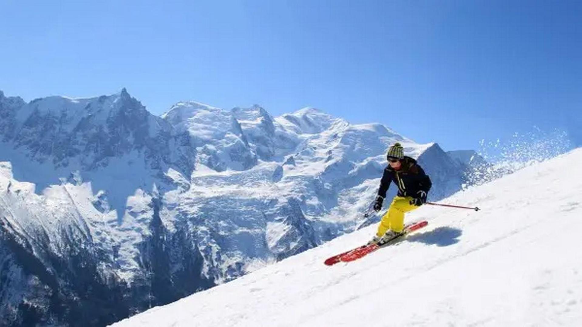 Apartment Chamois Blanc 2 Centre Chamonix Mont Blanc Exteriör bild