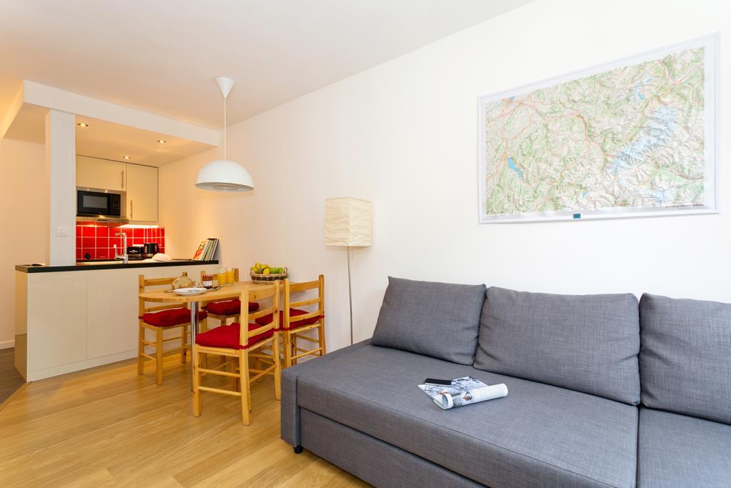 Apartment Chamois Blanc 2 Centre Chamonix Mont Blanc Rum bild